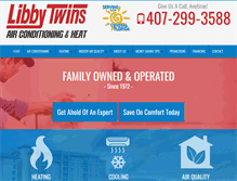 Tablet Screenshot of libbytwins.com